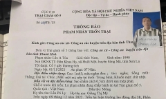 Truy tìm phạm nhân trốn trại giam ở Thanh Hóa