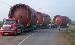 Cục Đường bộ thông tin về việc cấp giấy phép lưu hành xe vận chuyển hàng siêu trường, siêu trọng