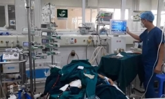 Bệnh nhân mắc cúm A nguy kịch phải chạy ECMO, hy vọng sống là 50 – 50
