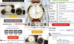 Sự thật về đồng hồ Omega giảm giá 70%, khách hàng mua nhanh kẻo hết