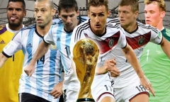 Đức đấu với Argentina: Những thống kê khiến Messi sẽ 