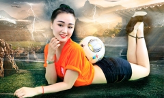 Mê mẩn hot girl siêu sexy đốt nóng World Cup 2014