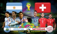 Lịch thi đấu World Cup 2014 đêm 1/7 và rạng sáng 2/7