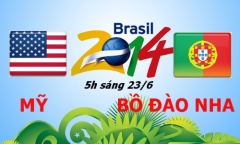 Dự đoán tỷ số trận Bồ Đào Nha đấu với Mỹ 5h (23/6)