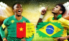 Dự đoán tỷ số trận Brazil đấu với Cameroon 3h (24/6)