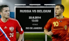 Lịch thi đấu World Cup 2014 đêm 22, rạng sáng ngày 23/6