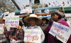 Đến lượt nông dân Thái Lan biểu tình ở Bangkok 