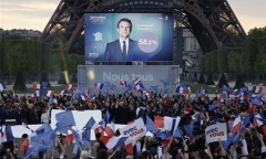 Các lãnh đạo EU đồng loạt chúc mừng ông Macron tái đắc cử Tổng thống