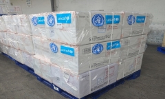 Lô vaccine 5 trong 1 do WHO và UNICEF hỗ trợ đã về đến Hà Nội