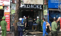 Trước khi hy sinh, 3 cảnh sát cứu 8 người ra khỏi vụ cháy quán karaoke ở Hà Nội