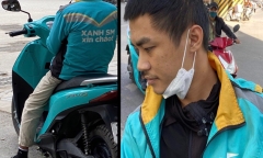 Đối tượng truy nã đặc biệt nguy hiểm bị bắt khi đang chạy xe ôm công nghệ ở Hà Nội