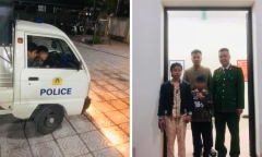 Tìm thấy bé trai 9 tuổi đi lạc nhiều giờ ở Hà Nội
