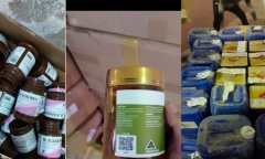 Thu giữ số lượng lớn mỹ phẩm, thực phẩm chức năng giả nguồn gốc xuất xứ ở Hà Nội