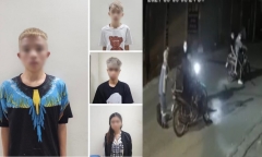 Bắt giữ nhóm thanh thiếu niên mang hung khí cướp tài sản ở Hà Nội