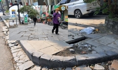 Giám đốc Sở Xây dựng Hà Nội nói nguyên nhân đá vỉa hè