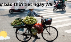 Tin tức dự báo thời tiết hôm nay 7/9: Bắc Bộ tiếp tục nắng trước khi bước vào đợt mưa