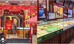 Rủi ro từ chênh lệch giá vàng cao, cửa hàng vàng vắng người mua
