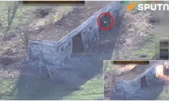 Cận cảnh UAV Nga xóa sổ cứ điểm Ukraine