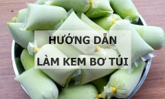 Hướng dẫn làm kem bơ túi thơm ngon cho ngày hè nóng nực