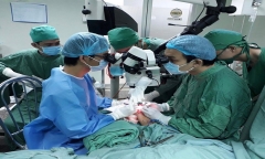 4 giờ phẫu thuật cứu bàn chân đứt lìa của nam bệnh nhân tại Cần Thơ