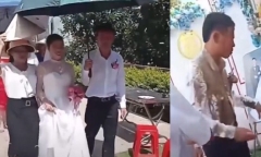 Vụ tạt chất bẩn vào cô dâu, chú rể: Người yêu cũ công khai xin lỗi tại nhà văn hoá thôn