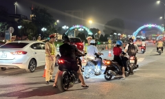 CSGT Thái Nguyên kiên quyết xử lý 