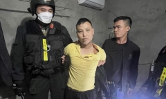Bắt nghi phạm giết người trong đám cưới rồi bỏ trốn trong hang, vượt rừng tẩu thoát