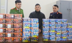 Triệt phá đường dây mua bán, tàng trữ trên 140kg pháo ở Hà Tĩnh