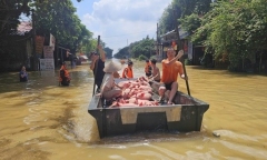 Còn hơn 12.000 nhà bị ngập, thiệt hại khoảng trên 8.720 tỷ đồng