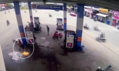 Lời khai bất ngờ của đối tượng đốt cây xăng ở Nha Trang