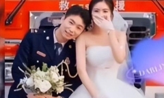 Cô gái bất ngờ nên duyên vợ chồng với chàng cứu hộ sau lần tự tử bất thành