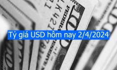 Tỷ giá USD hôm nay 2/4: Đồng xanh bật tăng sát mốc 105
