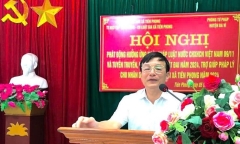 Luật gia tận tụy với công tác xây dựng phát triển Hội