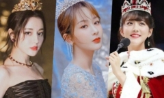 Mỹ nhân Hoa ngữ thần thái sang chảnh, khí chất ngút ngàn khi đội vương miện, ai mới là người đẹp nhất?