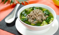 Mẹo nấu canh cua đóng tảng đẹp và ngon