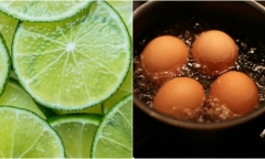 Lợi ích khi thêm vài lát chanh tươi vào nồi luộc trứng