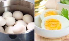Sau khi luộc trứng xong có nên ngâm vào nước lạnh?