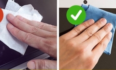 Lau màn hình tivi sạch bóng không bám bụi với bí quyết đơn giản