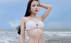 Hotgirl Sam khoe thân hình 