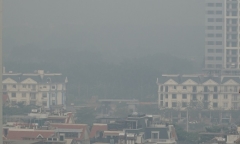 Hà Nội: Chỉ số ô nhiễm bụi mịn cao nhất cả nước
