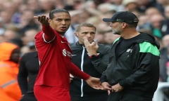 Thái độ của HLV Jurgen Klopp trước thẻ đỏ của Van Dijk