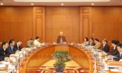 Tổng Bí thư chủ trì họp Thường trực BCĐ Trung ương về phòng, chống tham nhũng, tiêu cực