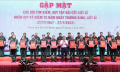 Thủ tướng: Tìm kiếm, quy tập hài cốt liệt sỹ không chỉ là trách nhiệm mà còn là mệnh lệnh từ trái tim