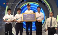 Nam sinh Hải Dương lội ngược dòng, thành công giành vòng nguyệt quế Olympia