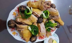 Cách làm gà hấp hành nóng hổi thơm ngọt ngon hết nấc