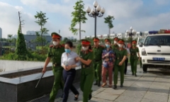 Hình ảnh 54 bị cáo trong vụ 