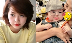 Hé lộ hình ảnh trực diện mặt con trai Minh Hằng, dân tình soi ra một đặc điểm giống mẹ 