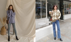 Phối đồ mùa đông phong cách Hàn Quốc nữ