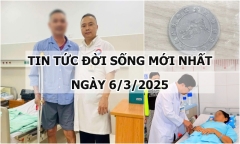 Tin tức đời sống 6/3: Người đàn ông được hồi sinh sau 28 lần vào phòng mổ trong 1 tháng
