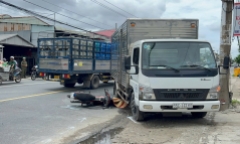 Tin tức tai nạn giao thông mới nhất ngày 22/7: Xe máy va chạm xe tải, 1 người tử vong